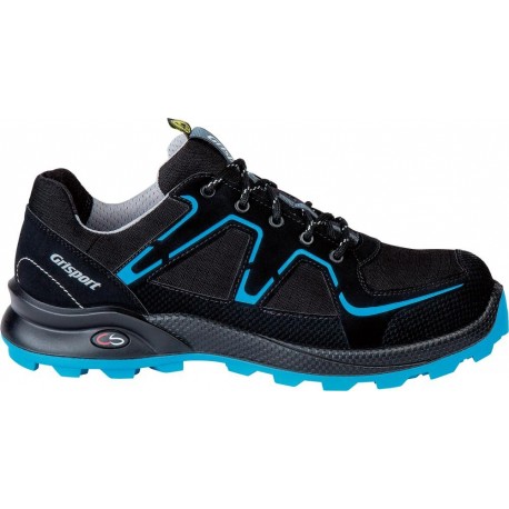 Chaussure de sécurité 33604 noir/bleu S3 Taille 42