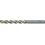 Foret universel Allmat, Ø : 8 mm, Long. hélice 80 mm, Long. totale 120 mm, Ø de tige : 8 mm