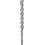 Foret pour perforateurs SDS-plus max-7, Ø : 20,0 mm, Long. hélice 400 mm, Long. totale 450 mm