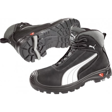 Chaussure de sécurité Haute 630210 S3 Taille 46 noir/silber Puma