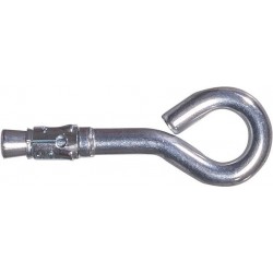 Cheville à clous UNA OE avec œillet, galvanisée 6x25 OE galZn (Par 50)