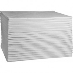 Chiffon absorbant huile blanc 40x50cm (Par 200)