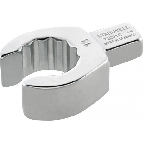Clé ronde ouverte emboitable 10mm 9x12mm STAHLWILLE
