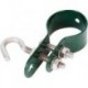 Collier de serrage pour poteau grillage contreventement.vert 34mm (Par 10)
