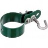 Collier de serrage pour poteau grillage contreventement.vert 38mm (Par 10)