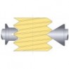 Composition de touches de mesure 60-3" 55° TESA