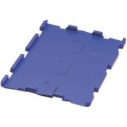 Couvercle pliant bleu f.VTK 300 (Pack a 4 St.)
