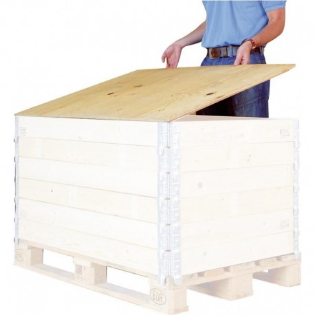 Couvercles bois 1200x800x8mm (Par 5)