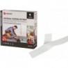 Crochets en plastique Fixation de plancher universelle 45mm x 25m gris