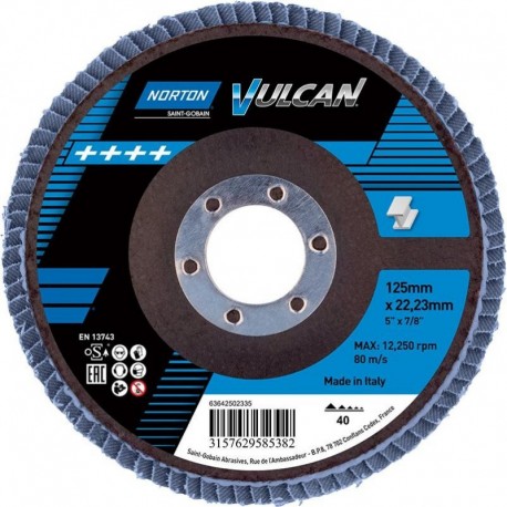 Disque à lamelles Vulcan 125 mm P40