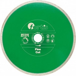 Disque diamant Fine Cut Ø 115 mm Hauteur segment 8 mm Alésage 222 mm FORTIS