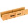 Boîte à onglets, Dimensions : 400 x 80 x 48 mm, Modèle Vissé