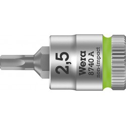Douille 1/4 hex 25x28mm Wera