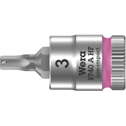 Douille 1/4 hex avec fonction HOLD 3x28mm Wera