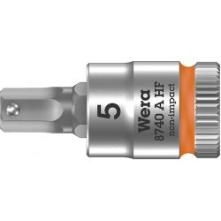 Douille 1/4 hex avec fonction HOLD 5x28mm Wera
