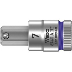 Embout de vissage 1/4" six pans femelle avec porte-vis 7x28mm Wera 1 PCS