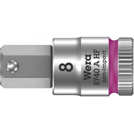 Douille 1/4 hex avec fonction HOLD 8x28mm Wera