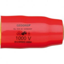Douille VDE 6-coté 3/8 9x mm GEDORE