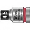Douilleavec fonction HOLD 6-coté long 1/4 45x mm Wera