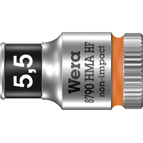 Douille avec porte-vis 6 pans longue 1/4" 5,5x mm Wera 1 PCS