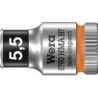 Douille avec porte-vis 6 pans longue 1/4" 5,5x mm Wera 1 PCS