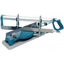 Scie à onglet de précision, Taille de la lame : 550 x 45 mm, Larg. : de coupe à 45° 110 mm, Larg. : de coupe à 90° 160 mm, Hauteur de coupe : 120 mm