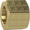 Écrou-raccord laiton 6 pans F1/2" pour douille Ø intérieur tuyau 6/9mm RIEGLER 1 PCS