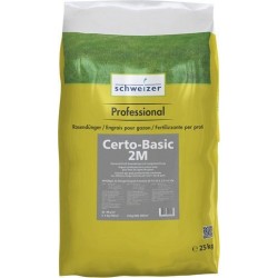 Engrais pour gazon 25kg Certo-Basic 2M (Par 4)