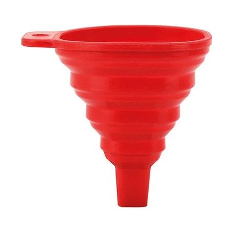 Entonnoir silicone pliable