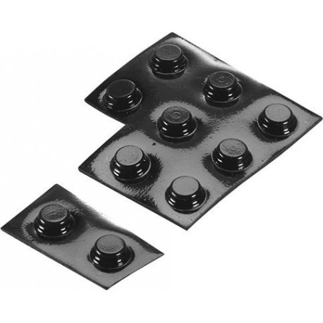 Entretoise en verre 10er Set H 2.8mm d 8mm