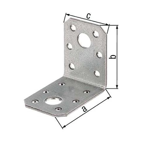 Equerre galva 90x90x65