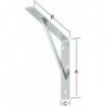 Equerre galvanisé 300 x 200 mm Nr. 159300Z