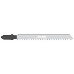 Lame de scie sauteuse pour bois tendre, coupe droite fine, Réf. Bosch : T 101 BR, Qualité de lame de scie HSC, Long. totale 100 mm, Pas de dents : 2,5 mm