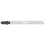 Lame de scie sauteuse pour bois tendre, coupe droite fine, Réf. Bosch : T 101 BR, Qualité de lame de scie HSC, Long. totale 100 mm, Pas de dents : 2,5 mm