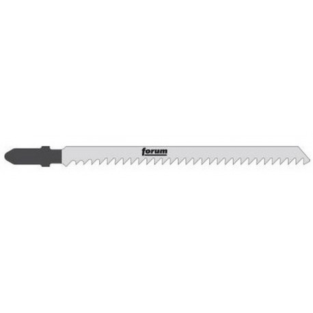 Lame de scie sauteuse pour bois tendre, coupe droite fine, Réf. Bosch : T 301 CD, Qualité de lame de scie HSC, Long. totale 117 mm, Pas de dents : 3 mm