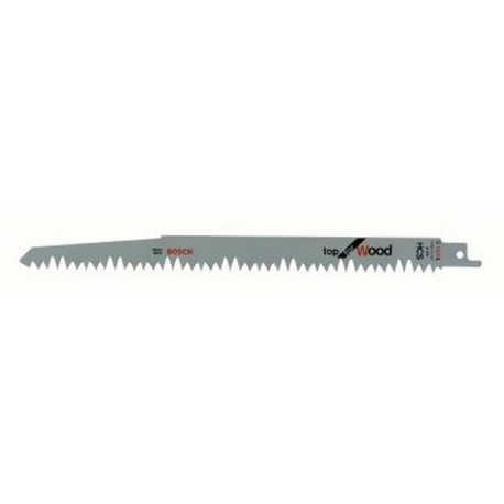 Lame de scie sabre pour bois dur, coupe courbe droite grossière, Similaire à l'article Bosch n° : S 1531 L, Qualité de lame de scie HSC