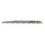 Lame de scie sabre pour bois dur, coupe courbe droite grossière, Similaire à l'article Bosch n° : S 1531 L, Qualité de lame de scie HSC