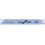 Lame de scie sabre pour métal, coupe droite fine, Réf. Bosch : S 922 AF, Qualité de lame de scie BiM, Long. totale 150 mm, Pas de dents : 1 mm