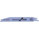Lame de scie sabre pour métal, coupe droite fine, Réf. Bosch : S 123 XF, Qualité de lame de scie BiM, Long. totale 150 mm, Pas de dents : 1,8-3,2 mm