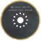 Lame segments, Réf. Bosch : AOI 85 E, Qualité de lame de scie BiM-TiN, Ø 85 mm, Utilisation : Pour le bois contenant des clous, l'époxy/GFK