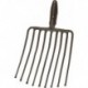 Fourche 9 dents noir douille ressort