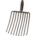 Fourche 9 dents noir douille ressort