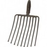 Fourche 9 dents noir douille ressort