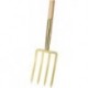 Fourche à bécher 4 pics Manche forme T 85 cm
