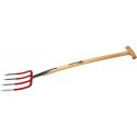 Fourche à bécher-Manche forme T