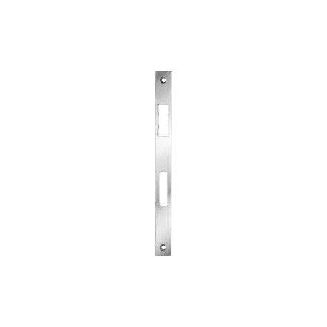 Gache pour serrure B 9000DL-R 24x270ktgEdelst.matt