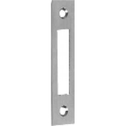 Gache pour serrure S412DL-R m.Rieg.auss.20x90rdNiSi