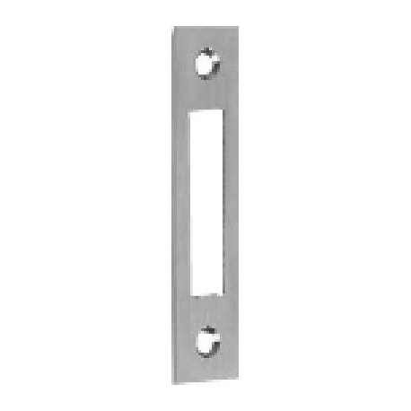 Gache pour serrure S412DL-R m.Rieg.auss.20x90rdNiSi