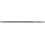 Lime d'atelier, ronde, Long. : 100 mm, Taille 2, Coupe transversale 4,0 mm