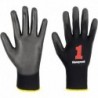 Gants Perfect Fit PU noir Taille 7 (Par 10)
